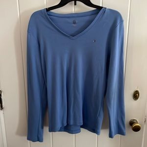 Ladies Tommy Hilfiger Long Sleeve Cotton Shirt, Size XL